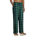 Alimens & Gentle Mens Heavyweight Flannel Plaid Pajama Pants 100% Cotton Sleep Lounge Pant
