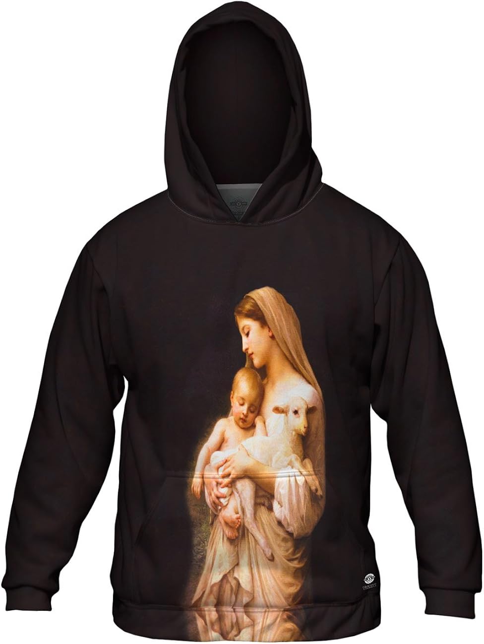 jesus and mary hoodie