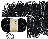 Nesta Glitz Webbed Ruffle Net Style Yarn 901
