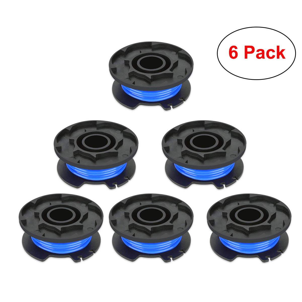 Amazon.com : Ketofa Line String Trimmer Replacement Spool Fit Ryobi, 0.065"  Autofeed Replacement Spools Compatible Ryobi One+ AC14RL3A, 18V, ...