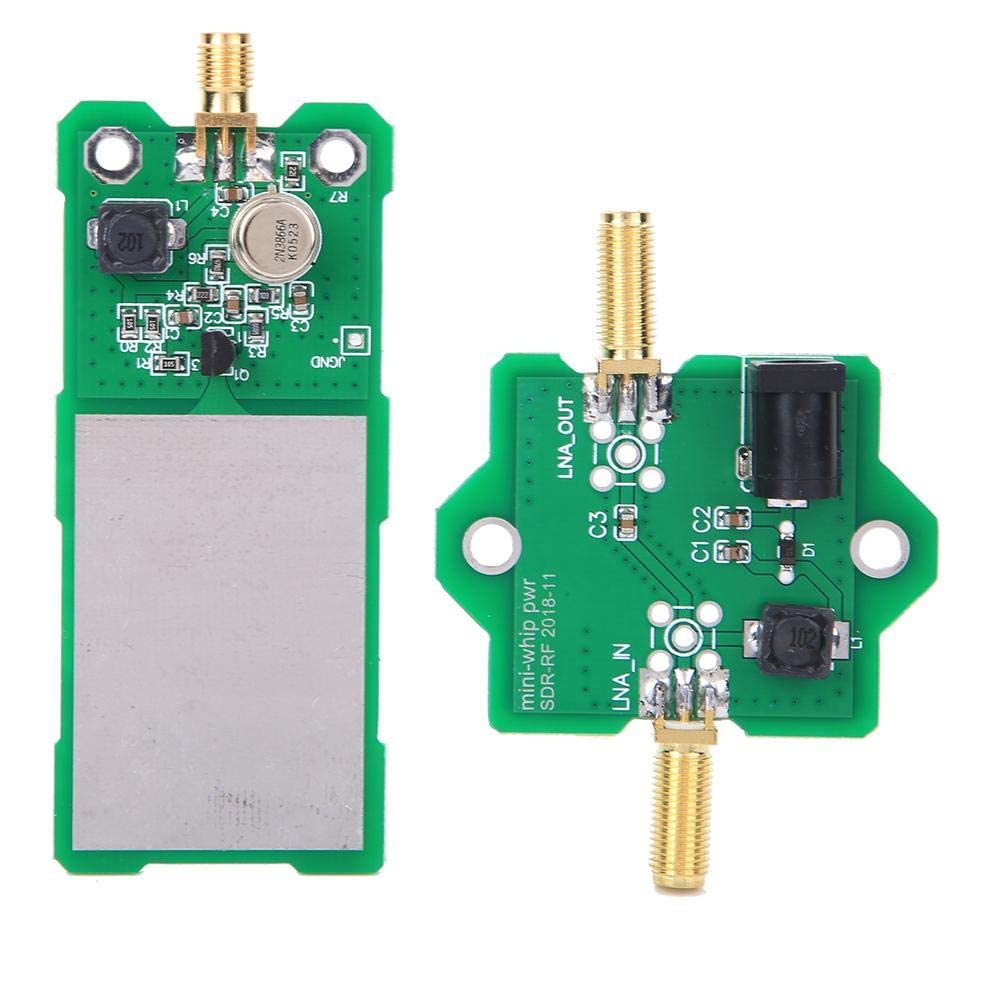 Medium & Short Wave SDR Antenna System with Cable 9V-15V Radio SDR Antenna Circuit Board Kit 100khz-30mhz Short-Wave Active Antenna