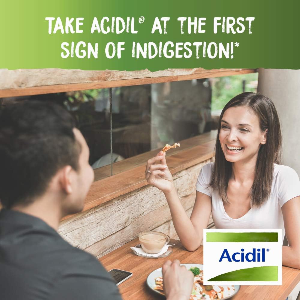 Boiron Acidil Indigestion Medicine for Heartburn and Acid Reflux, 120 Tablets: Health & Personal Care