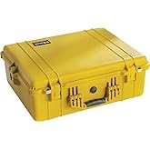Pelican 1600 Case With Foam (Yellow)