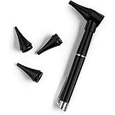 Primacare DL-4112 Mini Diagnostic Otoscope Kit with High Resolution LED Ear Light, Full Spectrum Medical LED Pocket Clip Otos