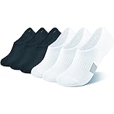 Marchare Women No Show Socks Low Cut Invisible Cushioned Socks Ankle Athletic Socks For Women With Grips