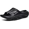 AnyuTech Recovery Slides for Men and Women - Orthopedic Sandals with Arch Support & Thick Cushion, Plantar Fasciitis Slippers, Lightweight Non-Slip Slides for Post-Workout Recovery