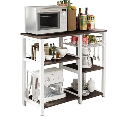 SogesPower 3-Tier Kitchen Baker's Rack Microwave Stand