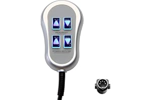 Fruhdi Lift Chairs Power Recliners 4 Button 5 Pin Prong Remote Hand Control Handset Replacement with Backlight