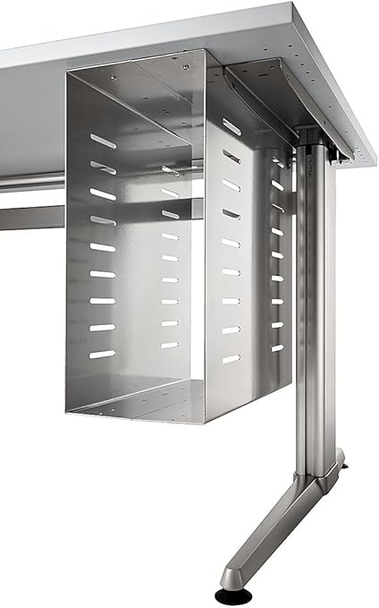 Support Pour Uc Pour Montage Sous Table Argent Accessoires Bureau Bureaux Montage Sous Table Support Supports Accessoire Accessoires Caisson Caissons Support Pour Unite Centrale Supports Pour Unites Centrales Amazon Fr
