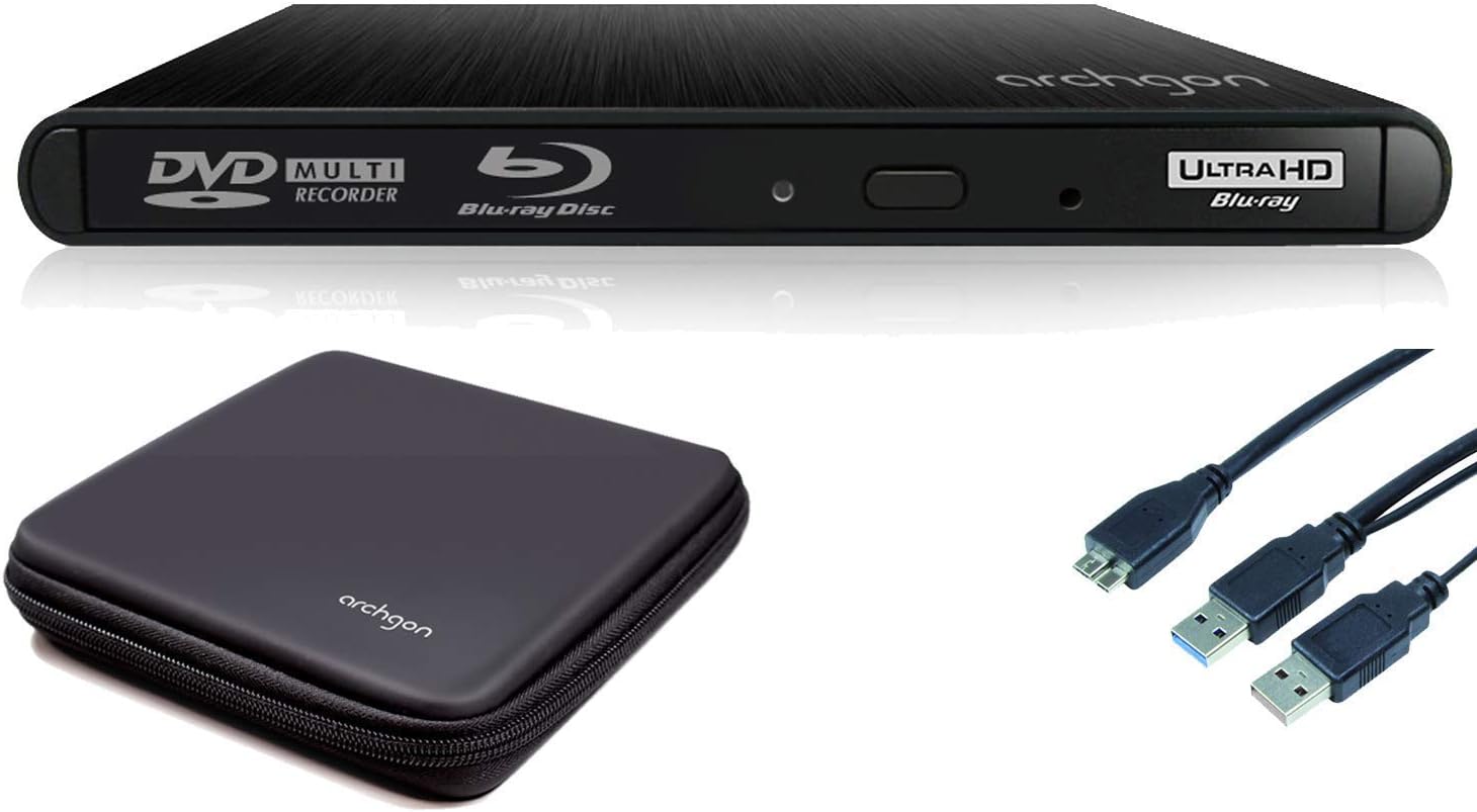 archgon Style Reproductor 4K-UHD Externa gravadora e ...