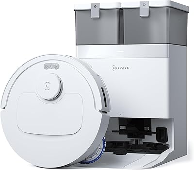 ECOVACS DEEBOT T30C Omni Gen2, Saugroboter mit Wischfunktion, 25.000 Pa, OZMO Turbo 2.0 Wischsystem, ZeroTangle 3.0 Anti-Verheddern, TruEdge 2.0 Kantenreinigung, Omni-Station, 75°C Moppwäsche, Weiß