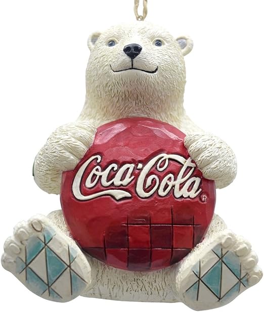 Amazon Com Enesco Coca Cola By Jim Shore 4059722 Coke Polar Bear