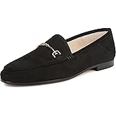 Sam Edelman Women's Loraine Loafer, Black Suede, 8.5