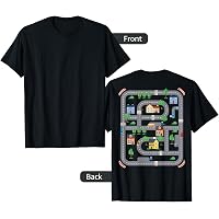 Funny Dad & Kids T-Shirt - "Play Cars On Daddy's Back" Graphic Tee For Family Fun - View #11