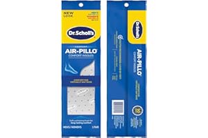 Dr. Scholl's Insoles Air-Pillo Cushioning - 3 Pairs (Men's Sizes 7-13 & Women's Sizes 5-10)