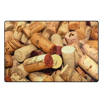 Amazon Com Pengyong Wine Corks Non Slip Floor Mat Home
