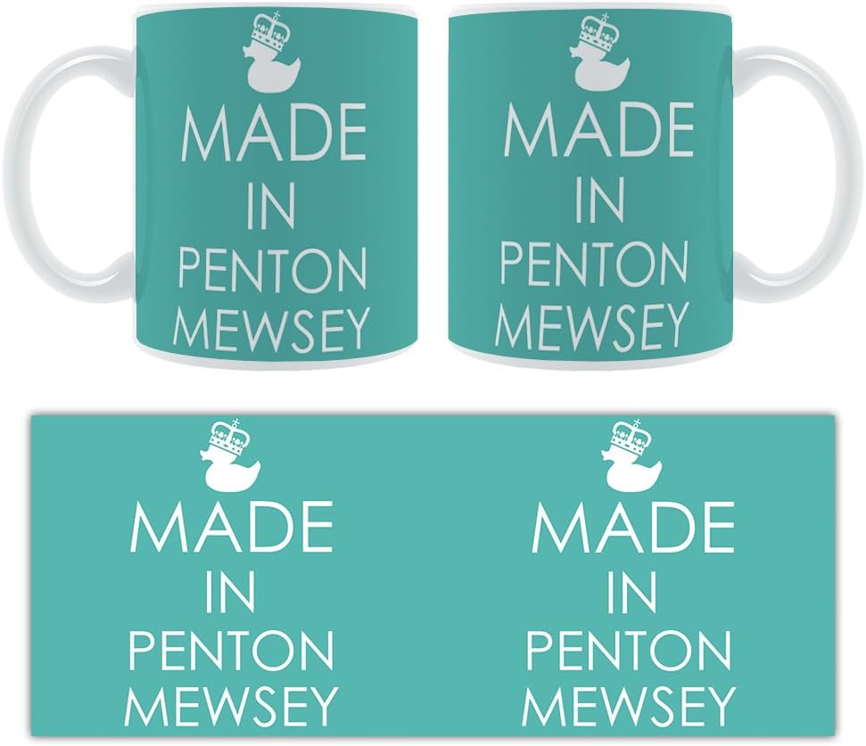 Made In Penton Mewsey - Stylised Chunky Ceramic Mug