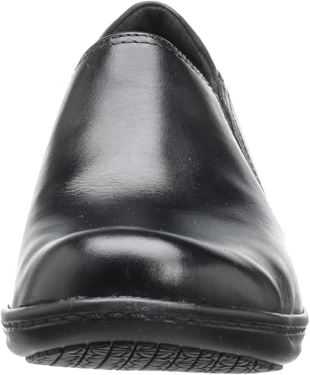 clarks grasp chime black patent