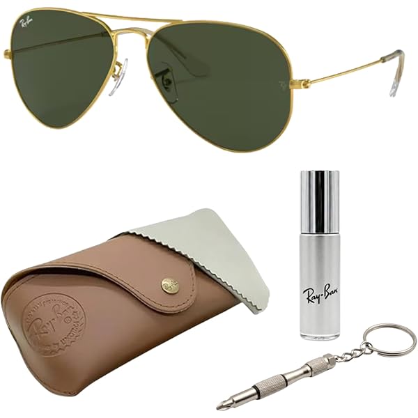 Amazon.com: Ray-Ban Unisex RB3689 Aviator Metal II Aviator