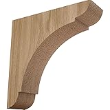 Ekena Millwork BKTW01X06X06OLRO Small Olympic Wood