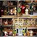 Miniature Dollhouse Kits, Romantic and Cute DIY House Kit Creative Room With Furniture and Cover - Happy Corner