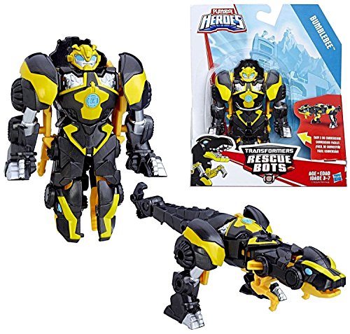 playskool heroes transformers rescue bots roar and rescue bumblebee figure