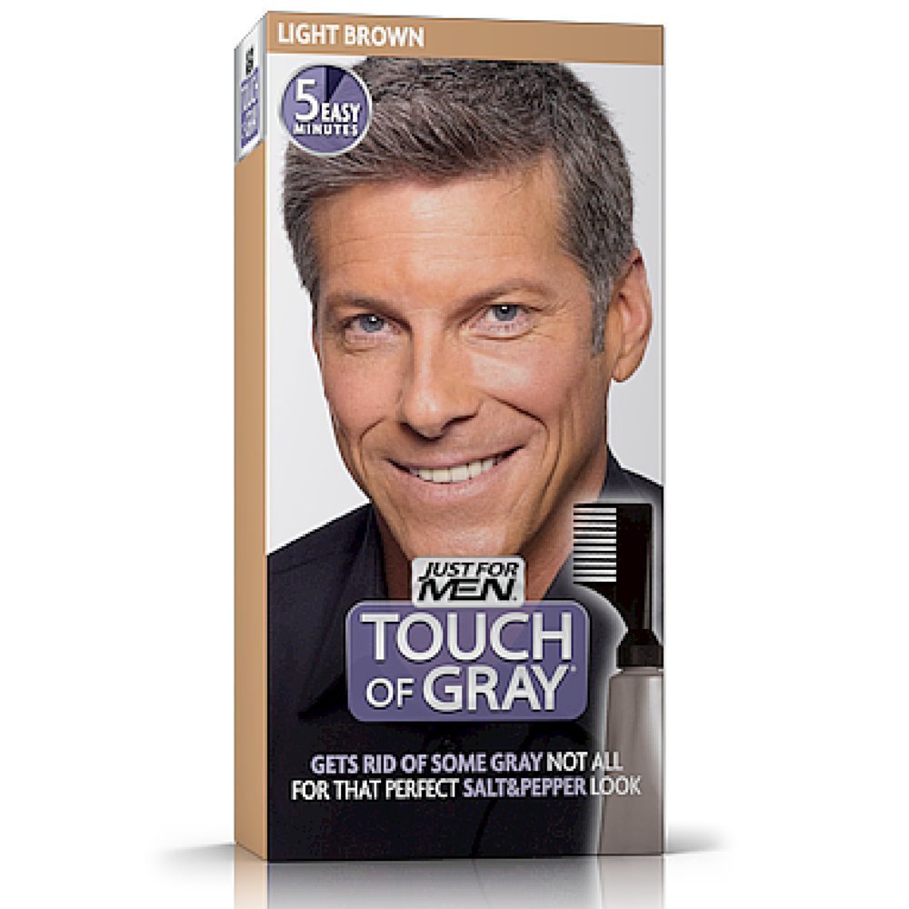 Buy Just For Men Touch Of Gray Gray Hair Treatment Light Brown