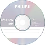 Philips DVD+RW Blank Discs 4.7GB 120min 4X Speed Pack of 5 DW 4 S 4 J 05 F/10 view 2