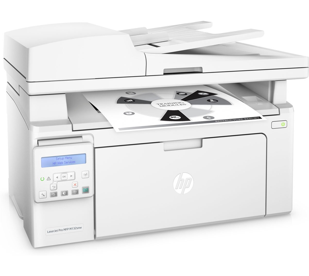 Amazon.in: Buy HP M132snw LaserJet Pro Multi-Functional Printer (White)  Online at Low Prices in India | HP Reviews & Ratings