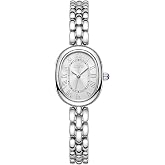 CIVO Gold Women’s Bracelet Watch: Vintage Oval Roman Numeral Small Dial | Dainty Ladies Analog Wristwatch with Stainless Steel Strap - Gifts for Birthday Christmas Anniversary and Daily Dress Wear