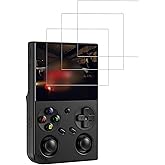 BOVUGAC [3 Park] Screen Protector for RG35XX Pro 3.5 Inch Tempered Glass Film, Screen Protector for Anbernic RG35XX Pro Anti-Scratch & Sensitive & 9H Hardness