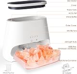 SALKING 2-in-1 Ultrasonic Diffuser Himalayan Salt Lamp 150ml White view 7