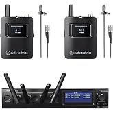 Audio Technica ATW-1421/L Digital Dual Lavalier Microphone System with Receiver
