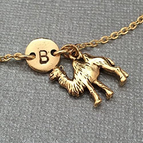 HandmadeCamel charm bracelet, camel charm, adjustable bracelet, animal, personalized bracelet, initial bracelet, monogram