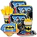 Costume Supercenter BBKIT794 Batman Birthday Party Standard Tableware Kit For 8 Guests
