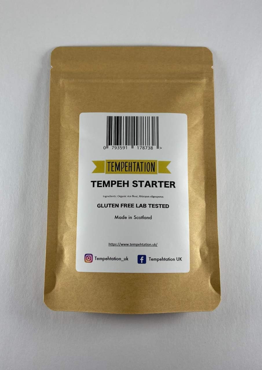 Tempeh Starter 40 Grams Amazon Co Uk Kitchen Home