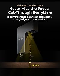 xTool P2S 55W CO2 Laser Cutter, Smart Desktop CO2