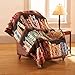 ART & ARTIFACT Library Books Quilted Throw Blanket - 100% Cotton 50