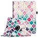 Fintie iPad Air 2 Case (2014 Release) - 360 Degree Rotating Stand Protective Case Smart Cover with Auto Sleep/Wake Feature for Apple iPad Air 2, Moroccan Love