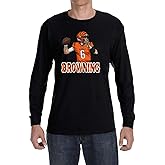 Long Sleeve Black Cincinnati Jake Browning Logo T-Shirt