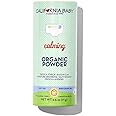 California Baby Powder | Certified Organic Baby Powder Talc-Free | Absorbs Moisture + Anti-Chafing | Lavender Baby Powder Travel Size | 2.5oz / 71g