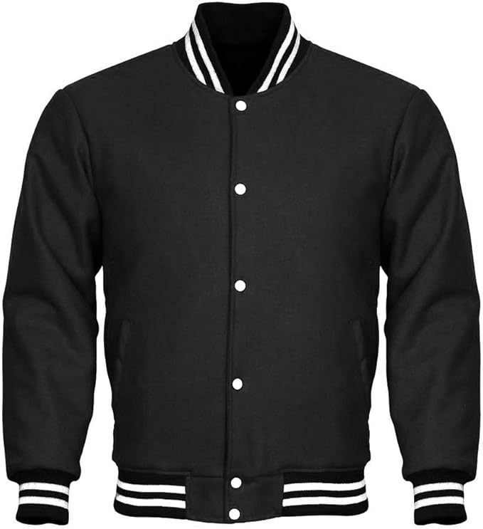 Letterman Varsity Jacket Cotton Fleece Amazon.ca Clothing & Accessories