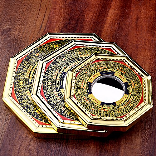 better us Chinese Feng Shui Concave Bagua Mirror (middle)