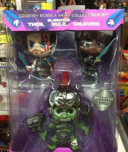 Thor Rangarok Thor Gladiator Hulk &amp; Valkyrie Set of 3