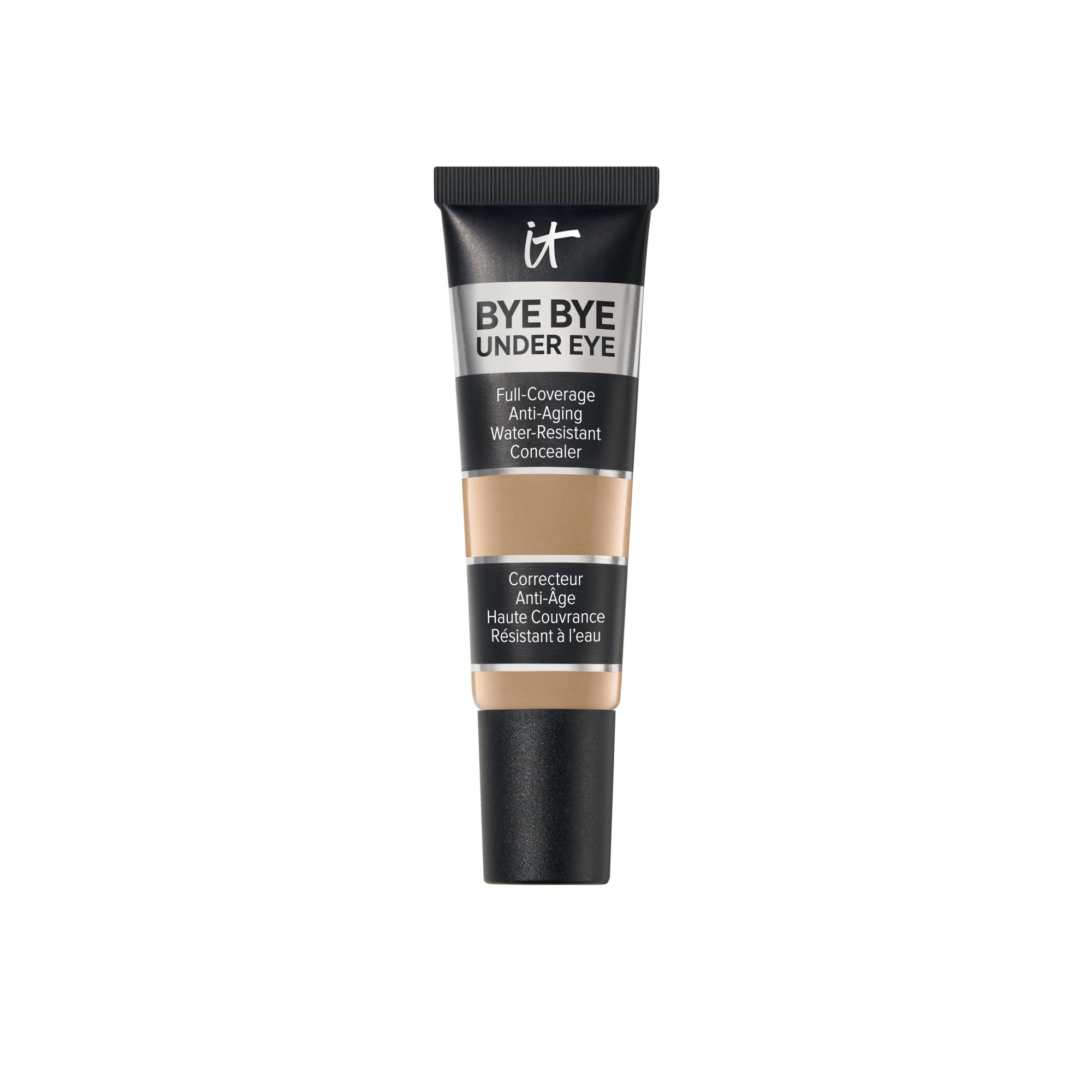 IT Cosmetics Bye Bye Under Eye Concealer, Highly Pigmented and Water-Resistant with Long-Wearing Finish