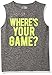 The Children's Place Little Boys' Active Tank Top, Black, X-Small/4