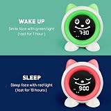 I CODE Time to Wake Kids Alarm Clock with Night Light Nap Timer for 2-10 Years view 2