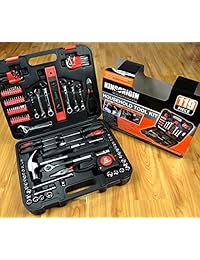 Kit de herramientas de reparación profesional de 119 piezas, kit de herramientas para el hogar, herramientas de reparación del hogar, conjunto de herramientas múltiples, kit de herramientas para el hogar, juego de herramientas, kit de herramientas, juego