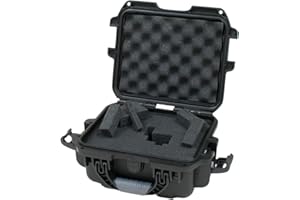 Gator Cases Titan Series Waterproof Utility/Equipment Case with Diced Foam Insert, 9.4" x 7.4" x 5.5" (GU-0907-05-WPDF)