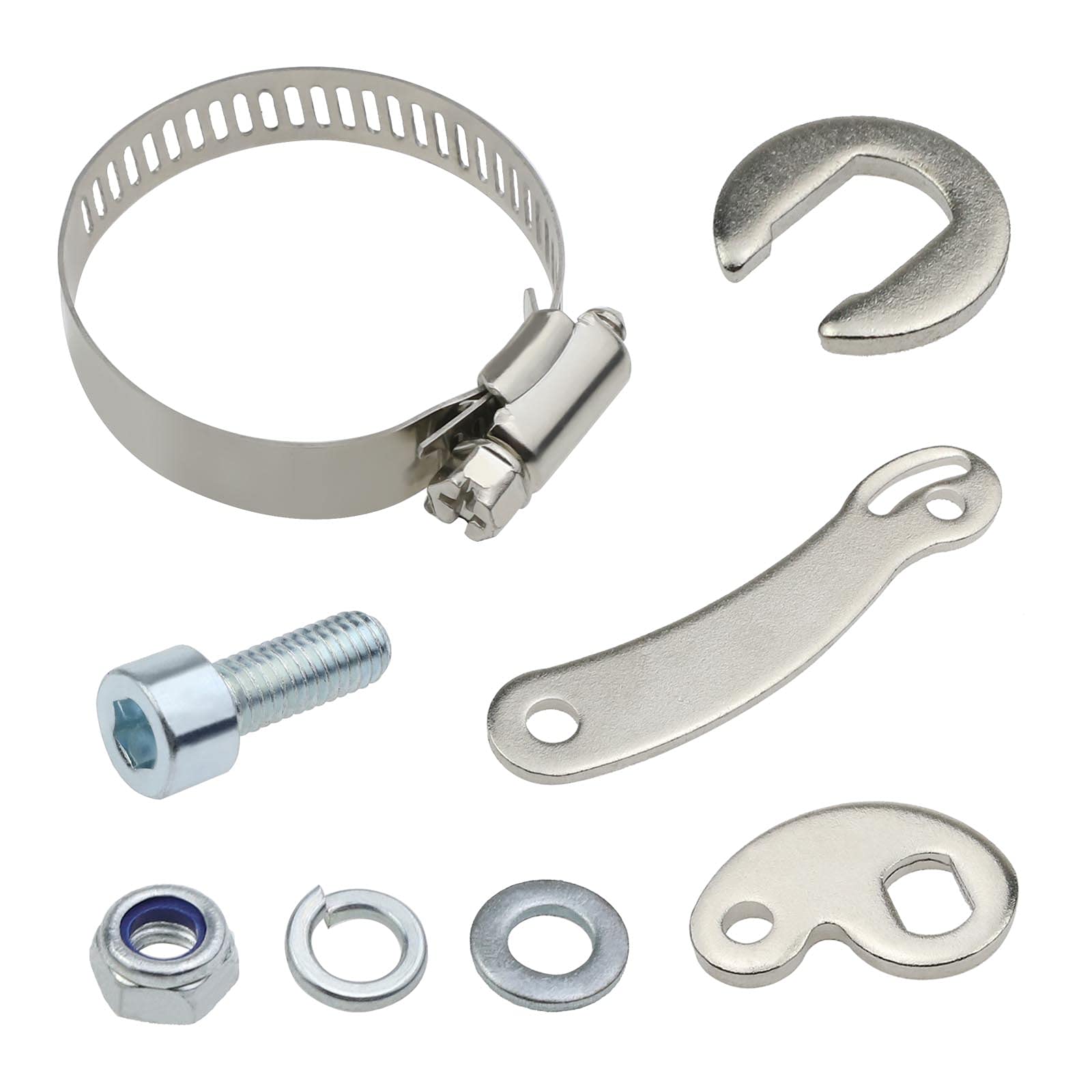 EMSea 1 Set of Electric Bicycle Torque Arm Conversion Kit for Front Rear E-bike Motor Arm Bicycle Dropout Amplifier Cycling Accessory Stainless Steel